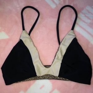 ACACIA SWIMWEAR pupukea top in storm // reserved